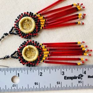 Dream catcher earrings